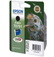Epson T0791 Black Ink Cartridge (Owl) (C13T07914010)